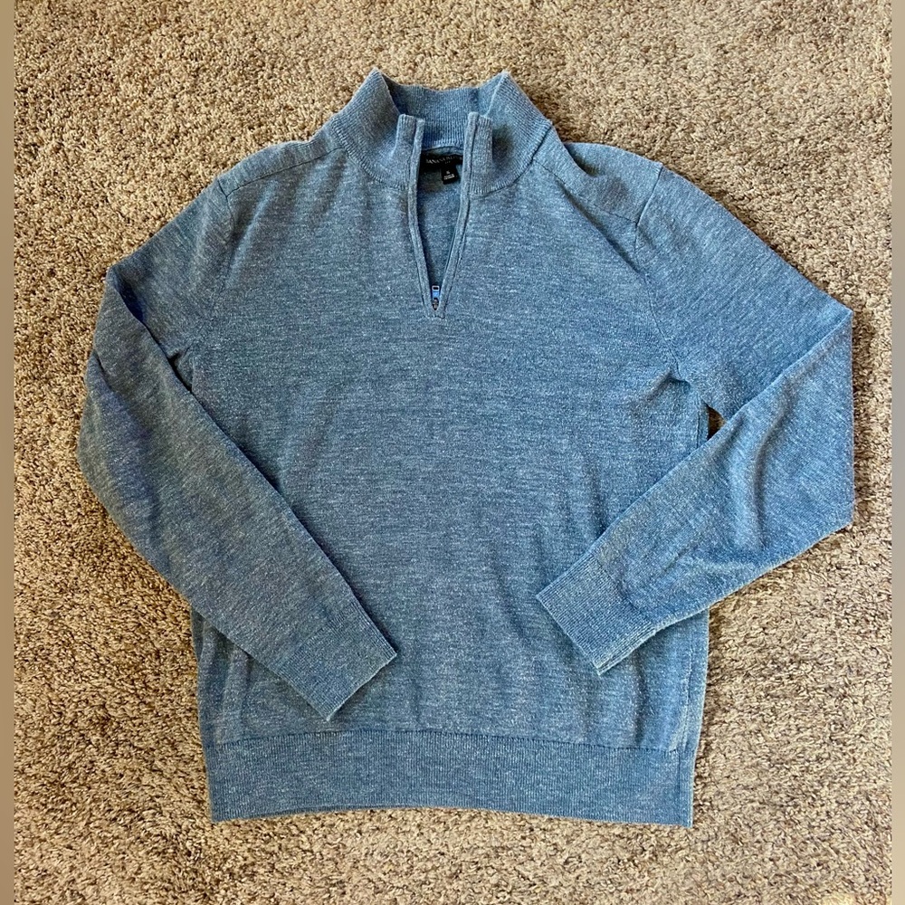 Banana Republic Quarter Zip Sweater